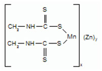 Mancozeb structural formula
